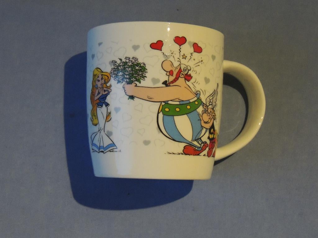 Tas met Asterix, Obelix, Idefix en Falbala, Ophalen, Asterix en Obelix, Zo goed als nieuw, Gebruiksvoorwerp