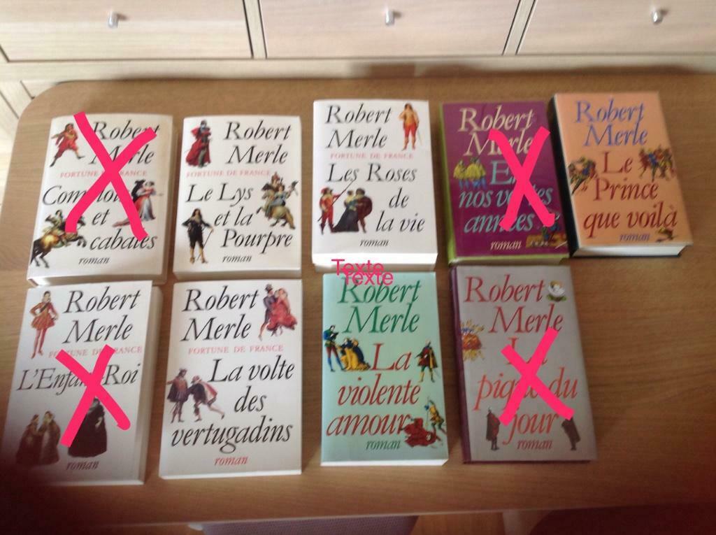 Livres de Robert Merle, Ophalen of Verzenden, Gelezen