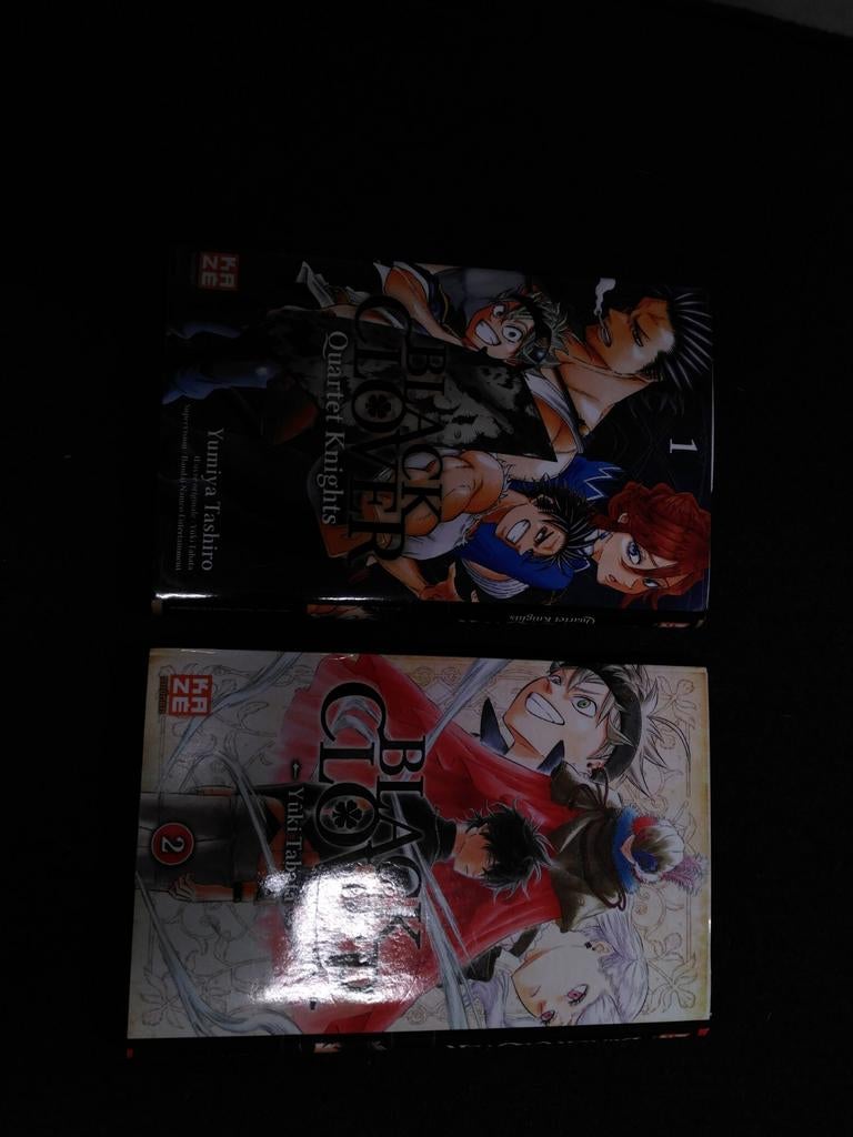 Black Clover 2 livres nickel, Livres, Enlèvement