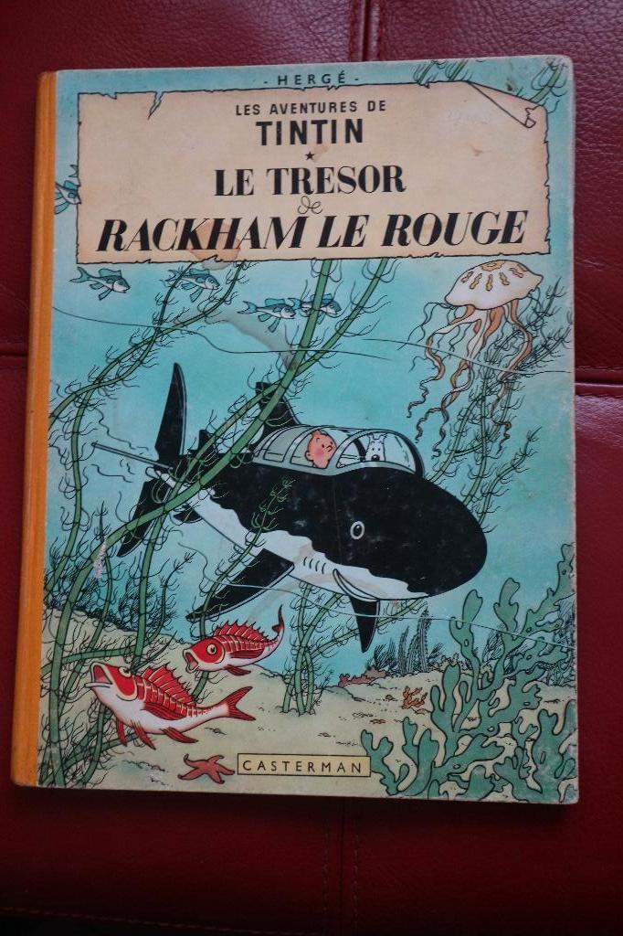 KUIFJE en de schat van Rackam de rode 1963 b33, Boeken, Ophalen of Verzenden