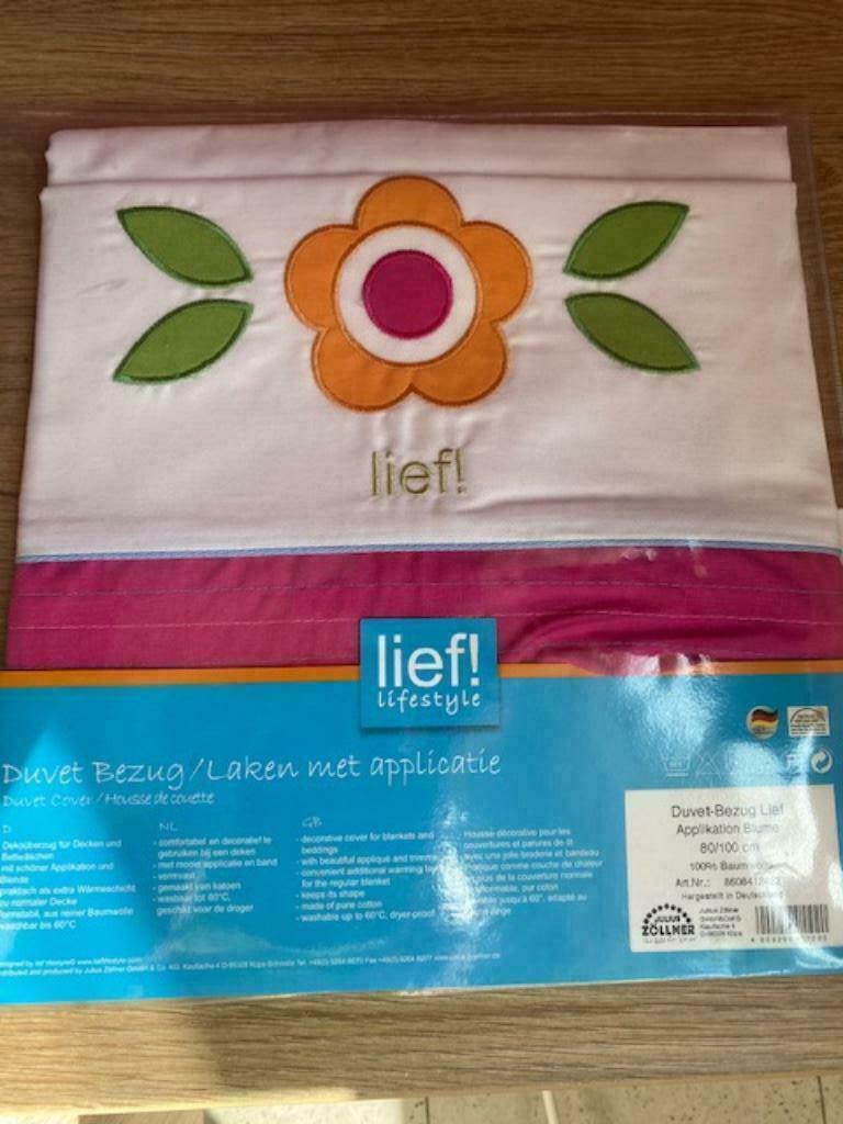 Lakentje Lief 80/100 cm, Nieuw in verpakking!, Ophalen of Verzenden, Nieuw, Overige typen
