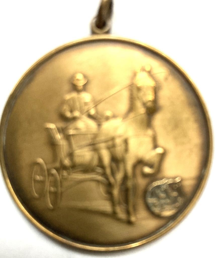 Medaille van het Gewestlijk Ruitertornooi in Westkapelle, Ophalen of Verzenden, Zo goed als nieuw