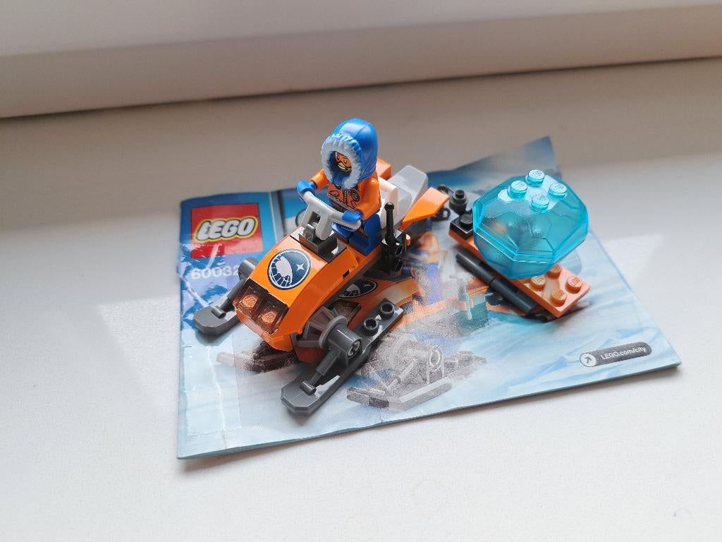 Lego City 60032 - Arctic Sneeuwscooter, Ophalen of Verzenden, Gebruikt, Complete set, Lego