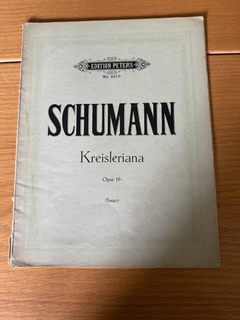 Robert Schumann – Kreisleriana, Op. 16, Gebruikt, Klassiek, Ophalen of Verzenden, Artiest of Componist