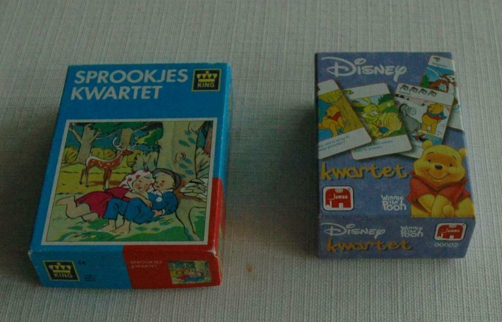 Kwartet spel, Enlèvement ou Envoi, Utilisé, Jeu(x) des sept familles