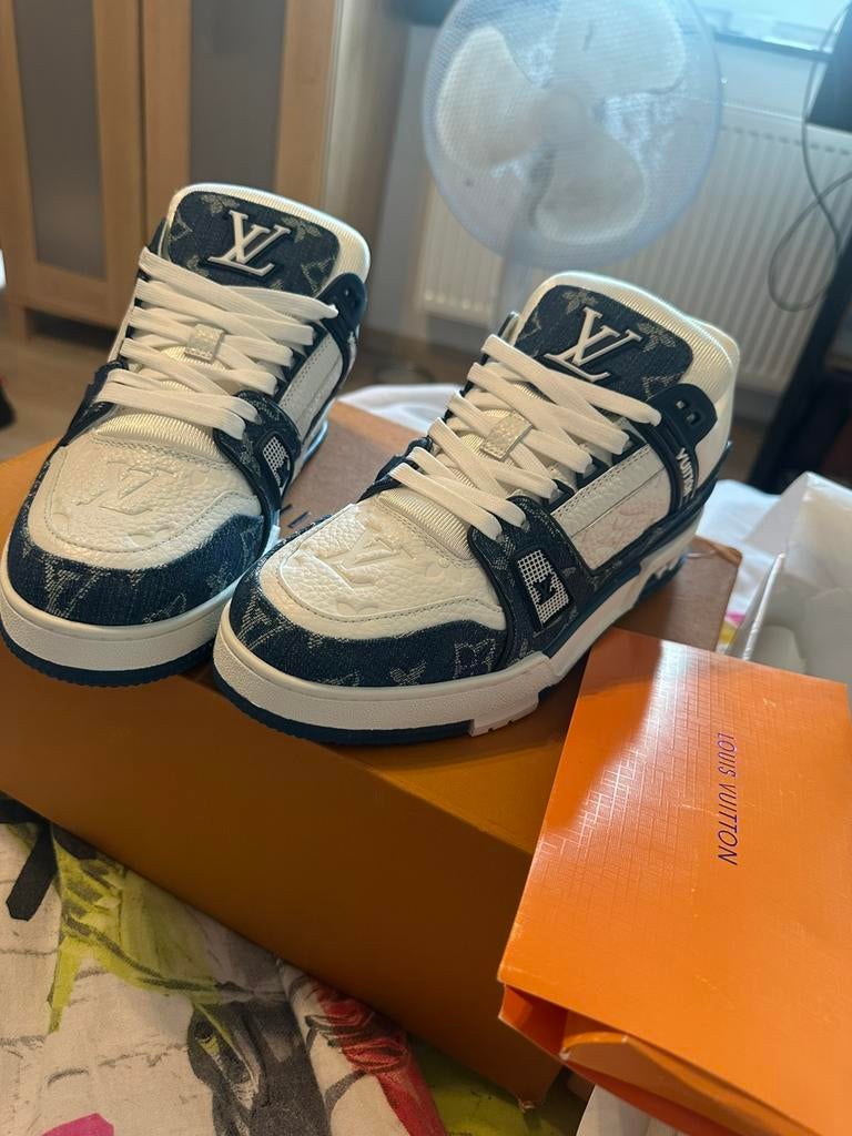 basket lv, Vêtements | Hommes, Chaussures, Enlèvement ou Envoi, Comme neuf