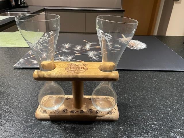 Dubbel bierglas KWAK, Enlèvement, Neuf, Verre à bière