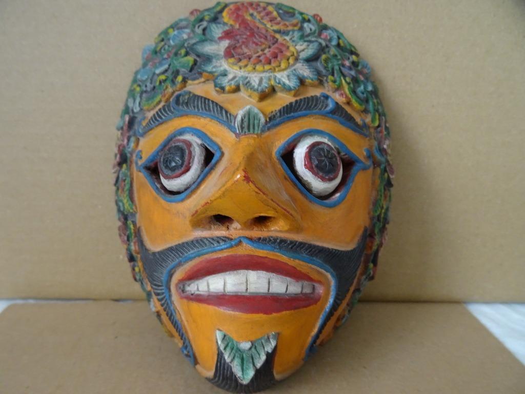 Masque Indonésie Masque indonésien Bali masque en bois 1970, Enlèvement ou Envoi