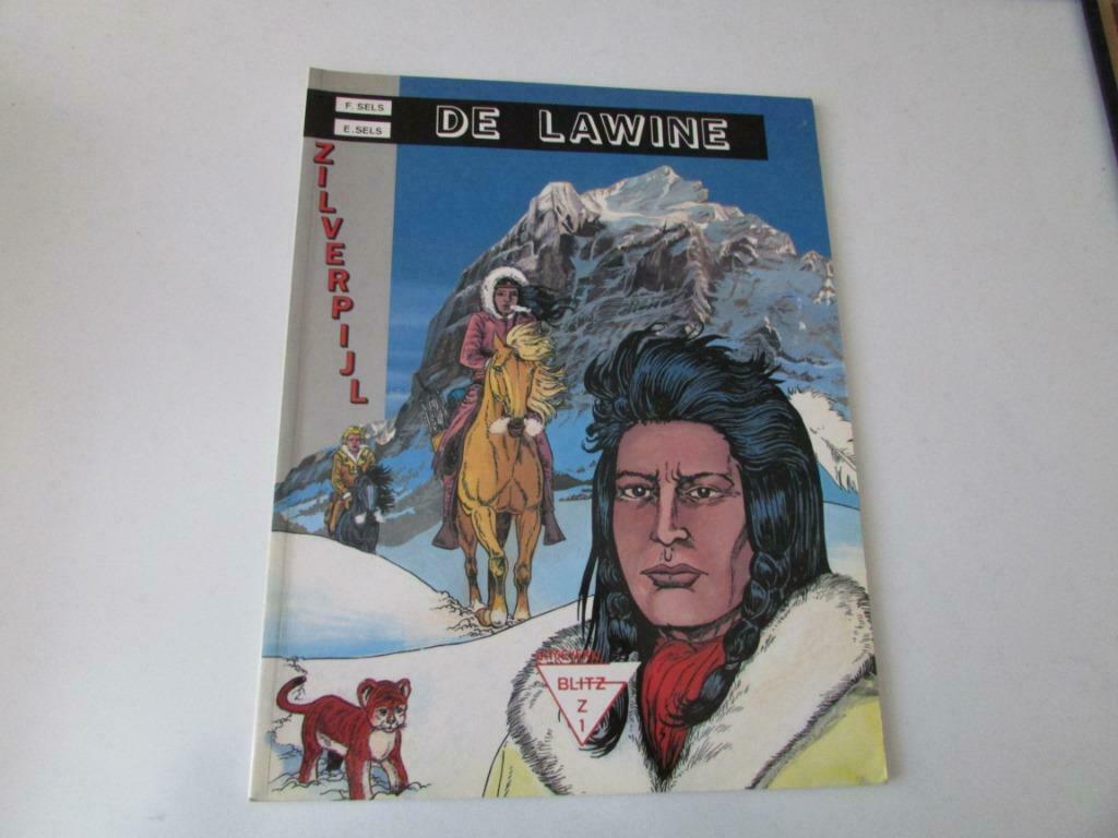 Zilverpijl, De Lawine, Eén stripboek, Verzenden, Zo goed als nieuw