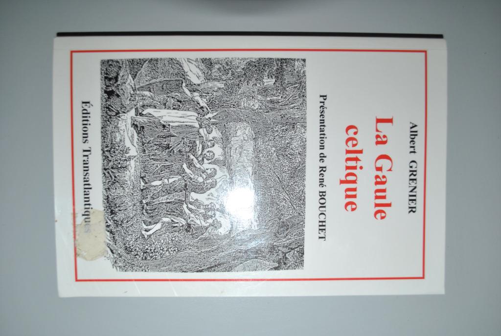 Gaule celtique A. Grenier 144 p. 2002 Bon état, Livres, Histoire nationale, Envoi, Comme neuf