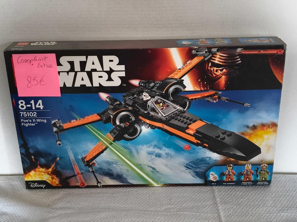 Lego Star Wars 75102 Poe's X-Wing Fighter, Enlèvement ou Envoi, Utilisé, Lego