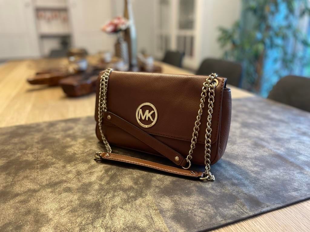 Petit sac Michael Kors, Enlèvement ou Envoi, Comme neuf, Brun, Sac à bandoulière
