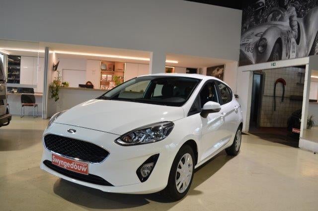 Ford Fiesta 1.1i airco,car play,garantie, Auto's, Ford, Voorwielaandrijving, Stof, Wit, Bedrijf