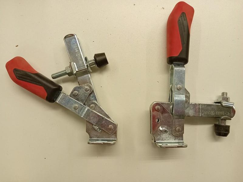 Spanner- sprinkhaan met duwklem AMF, Doe-het-zelf en Bouw, Gereedschap | Overige machines, Nieuw, Ophalen of Verzenden