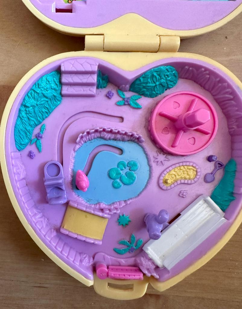 Polly Pocket Strollin' Baby Vintage Bluebird uit 1994, Ophalen of Verzenden, Gebruikt