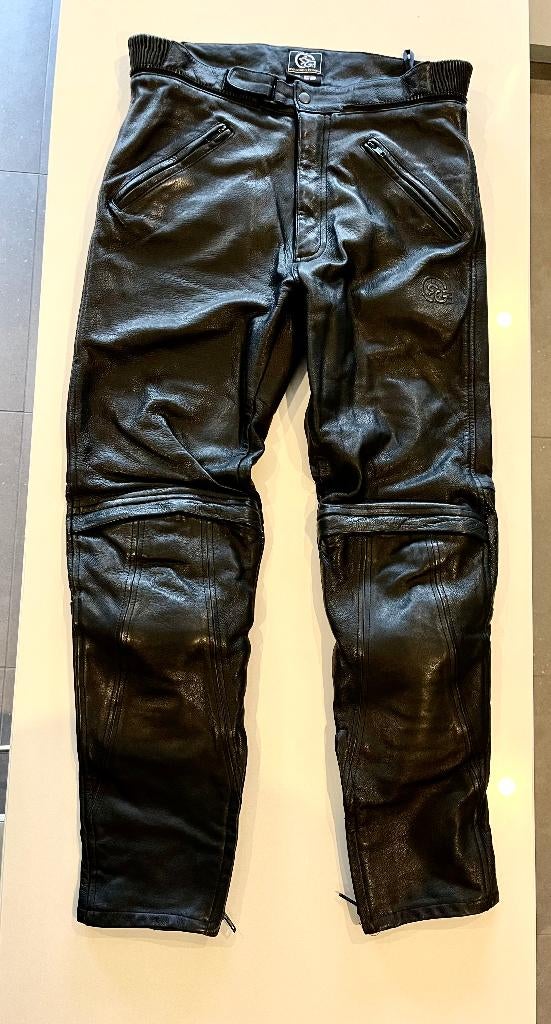 Lederen motorbroek heren maat 52, Ophalen, Broek | leer, Heren, G&F