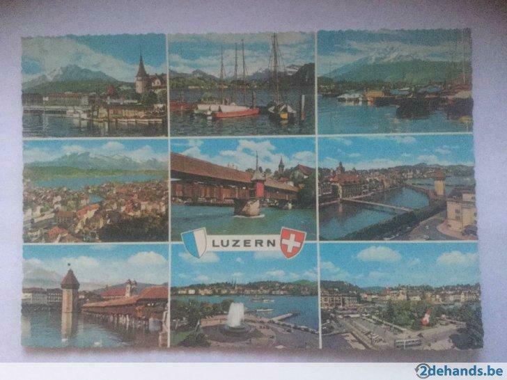 Postkaart ansichtkaart Luzern, Enlèvement ou Envoi