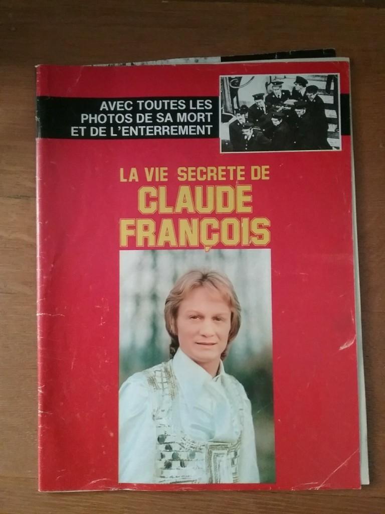 Anciennes revues Claude François, Livres, Enlèvement, Utilisé