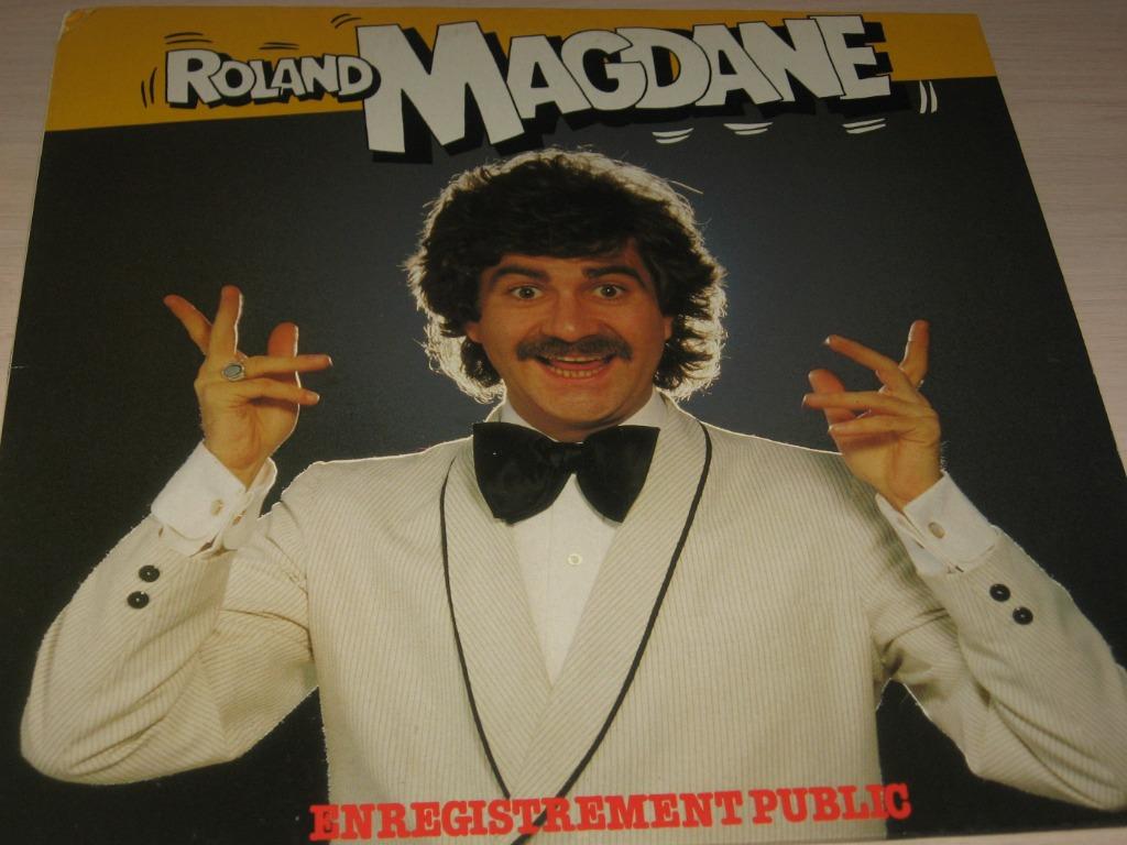 disque vinyl 33 tours roland magdane, Ophalen of Verzenden, Zo goed als nieuw