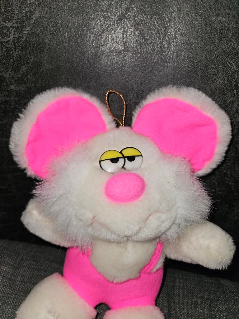 Vintage knuffel muis, Ophalen of Verzenden