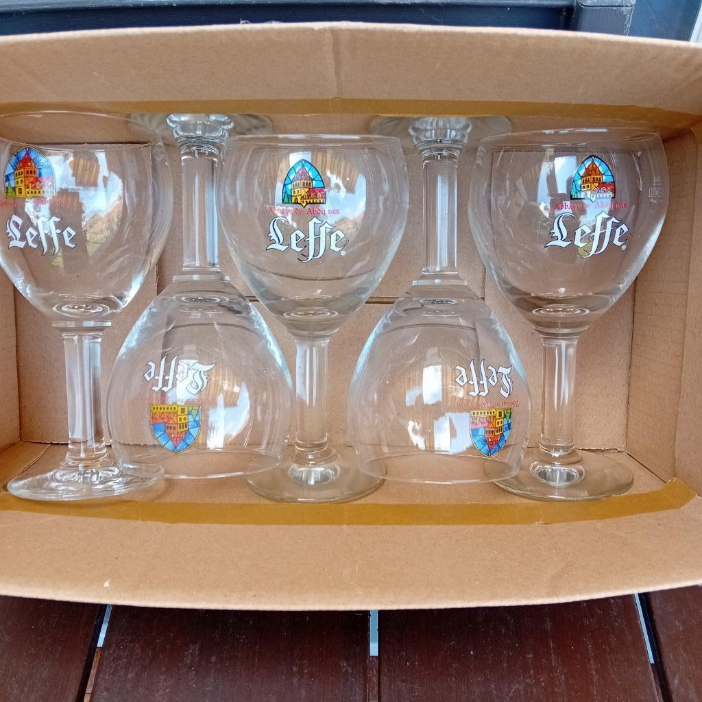 Leffe Glazen, Verzamelen, Ophalen of Verzenden, Nieuw, Bierglas