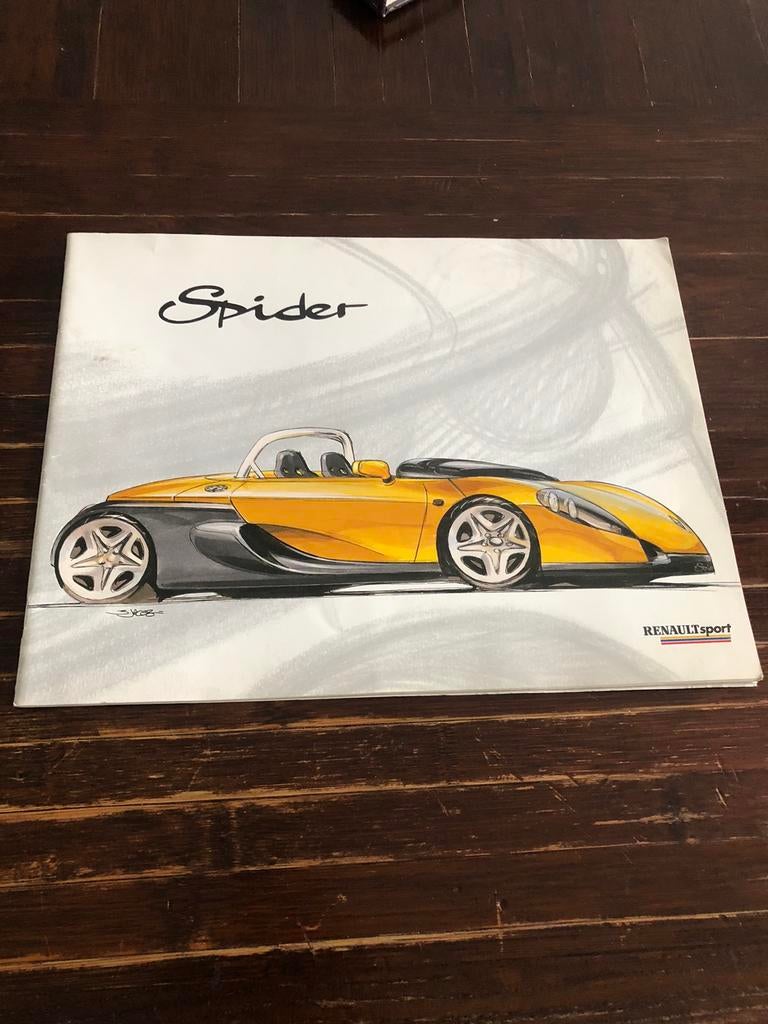 brochure catalogue Renault spider fr/nl, Enlèvement
