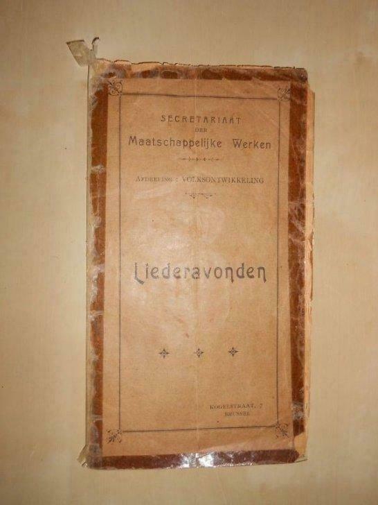 Liederavonden, liedboek, Ophalen of Verzenden, Gelezen, Instrument