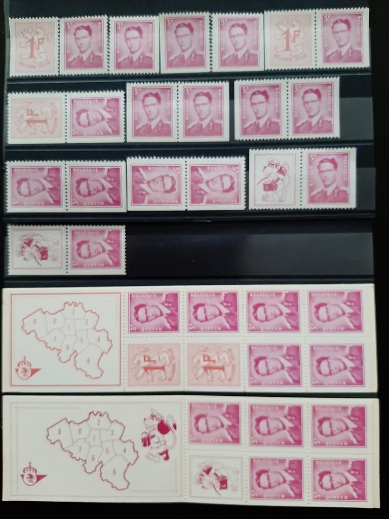 Boekje 1/2** met de combinaties volledig 1969, Verzenden, Koninklijk huis, Orginele gom, Zonder stempel
