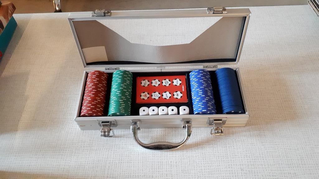 Pokerset 100 fiches Nieuw!, Ophalen of Verzenden, Nieuw