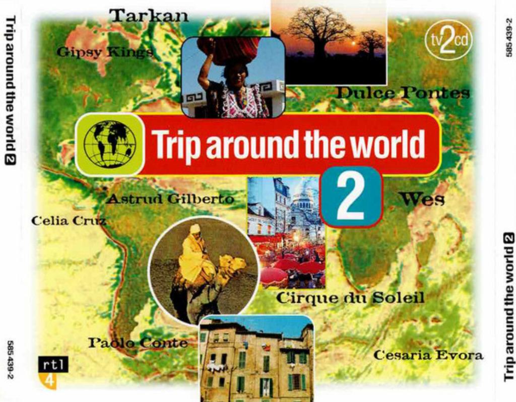 Trip Around The World 2 - Santana, Matia Bazar ,Manau (2XCD), Enlèvement ou Envoi