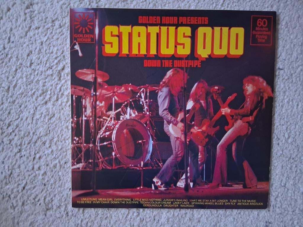 Lp Status quo, Down the dustpipe, Cd's en Dvd's, Ophalen of Verzenden