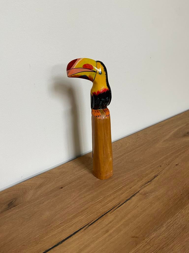 Vintage toekan hout, Ophalen of Verzenden