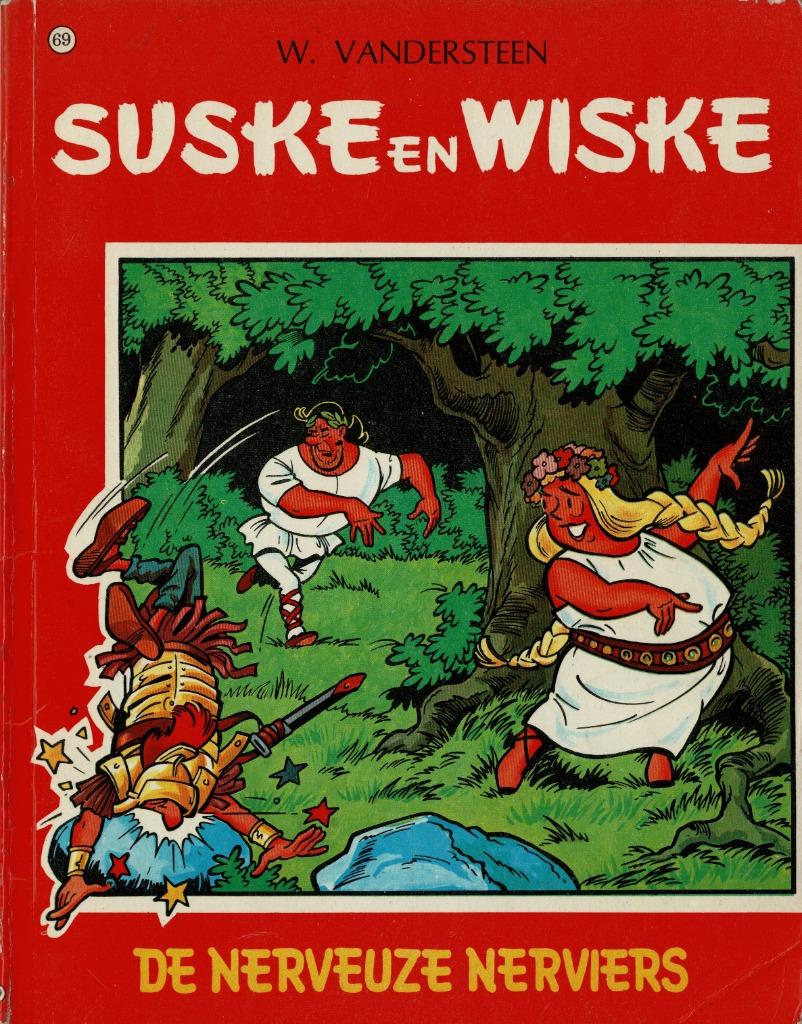 Suske en Wiske nr. 69 de nerveuze nerviers, Boeken, Stripverhalen, Eén stripboek, Ophalen of Verzenden, Gelezen