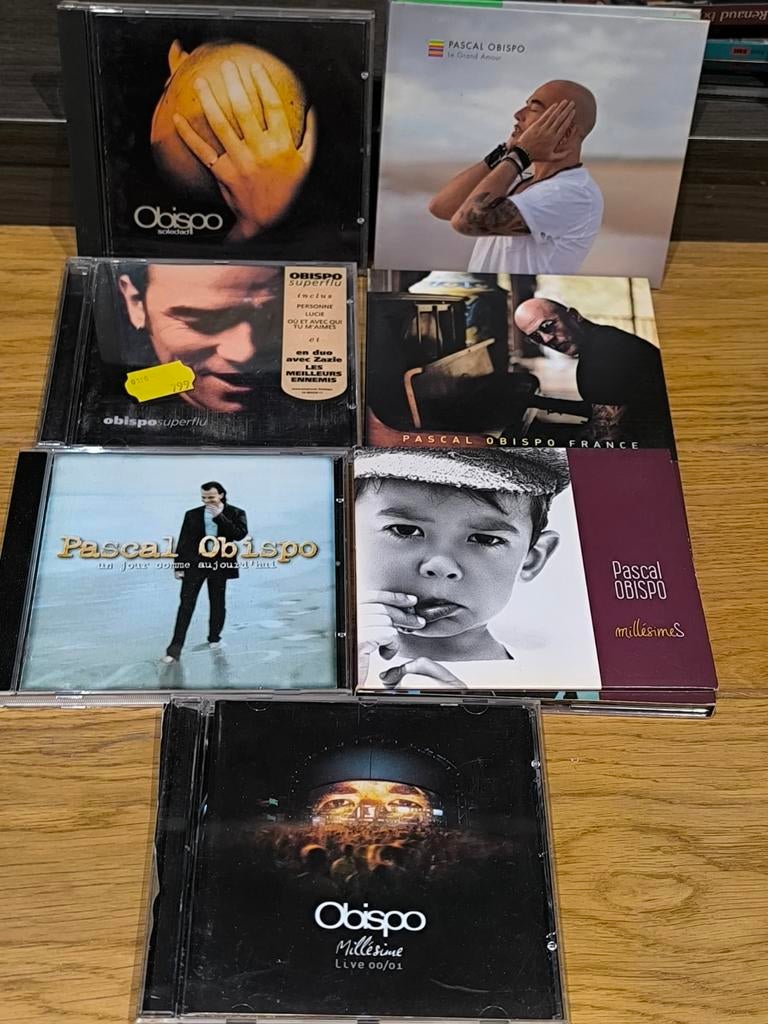 CD de Pascal Obispo (Albums studio, Live, coffrets), Cd's en Dvd's, Cd's | Franstalig, Gebruikt, Ophalen of Verzenden