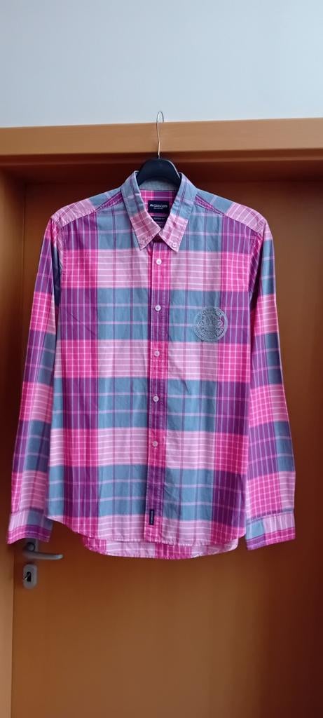 Chemise rose et gris Mc Gregor taille M. Neuve, Vêtements | Hommes, Neuf, Tour de cou 39/40 (M), Enlèvement ou Envoi, Rose