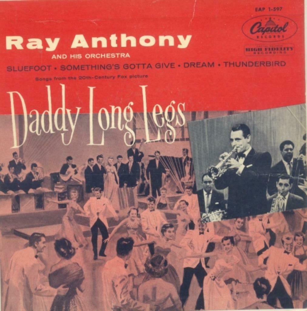 Ray Anthony – Daddy Long Legs - EP - Single, Ophalen of Verzenden, Gebruikt, Jazz en Blues