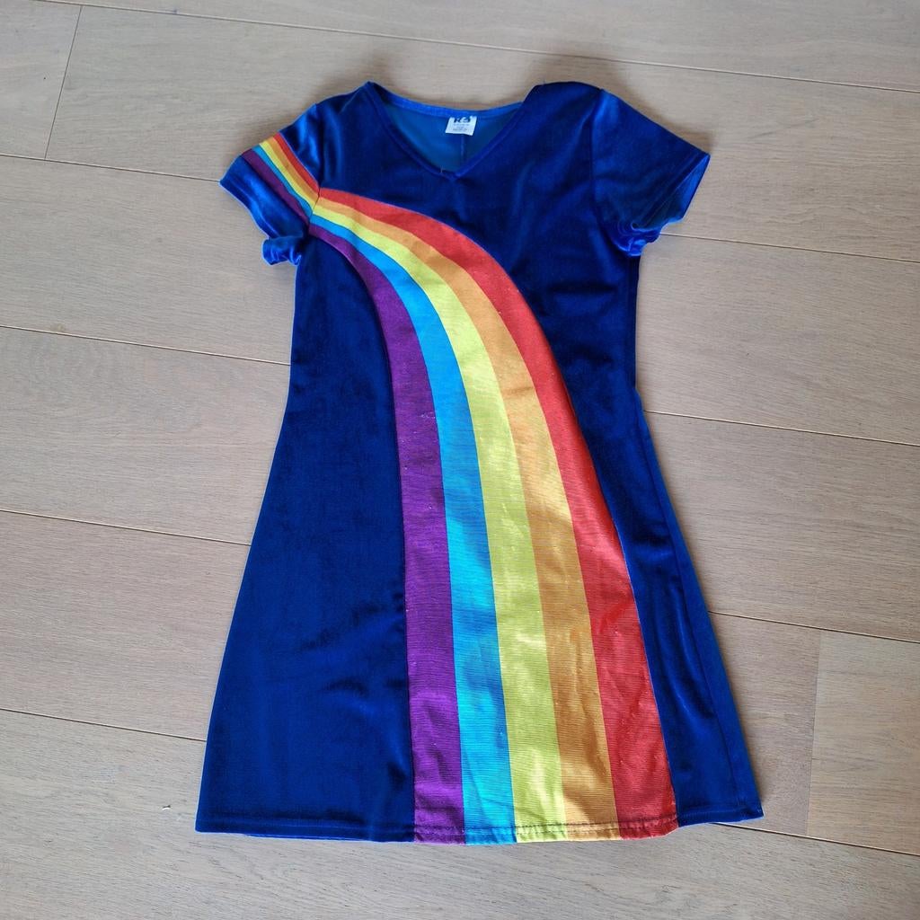 K3 verkleedkledij regenboogjurk maat 152, Kinderen en Baby's, Carnavalskleding en Verkleedspullen, Ophalen