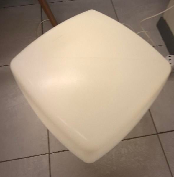 Lampe cubique en plastique/table d'appoint 1988, Enlèvement ou Envoi