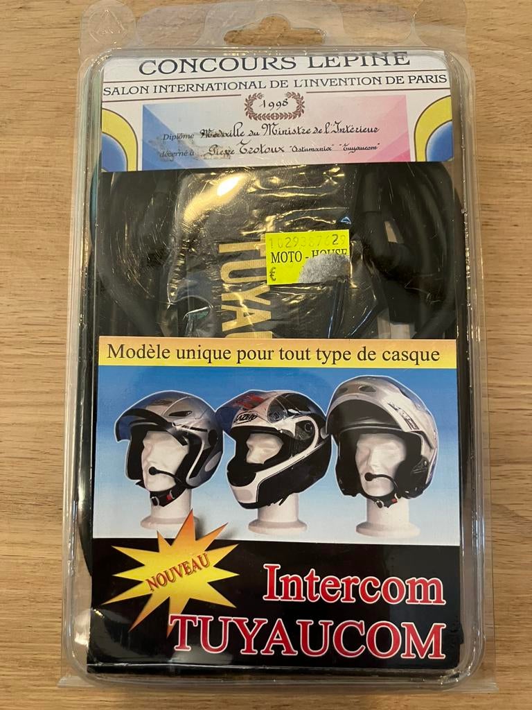 TUYAUCOM intercom pour casque moto, Enlèvement, Neuf