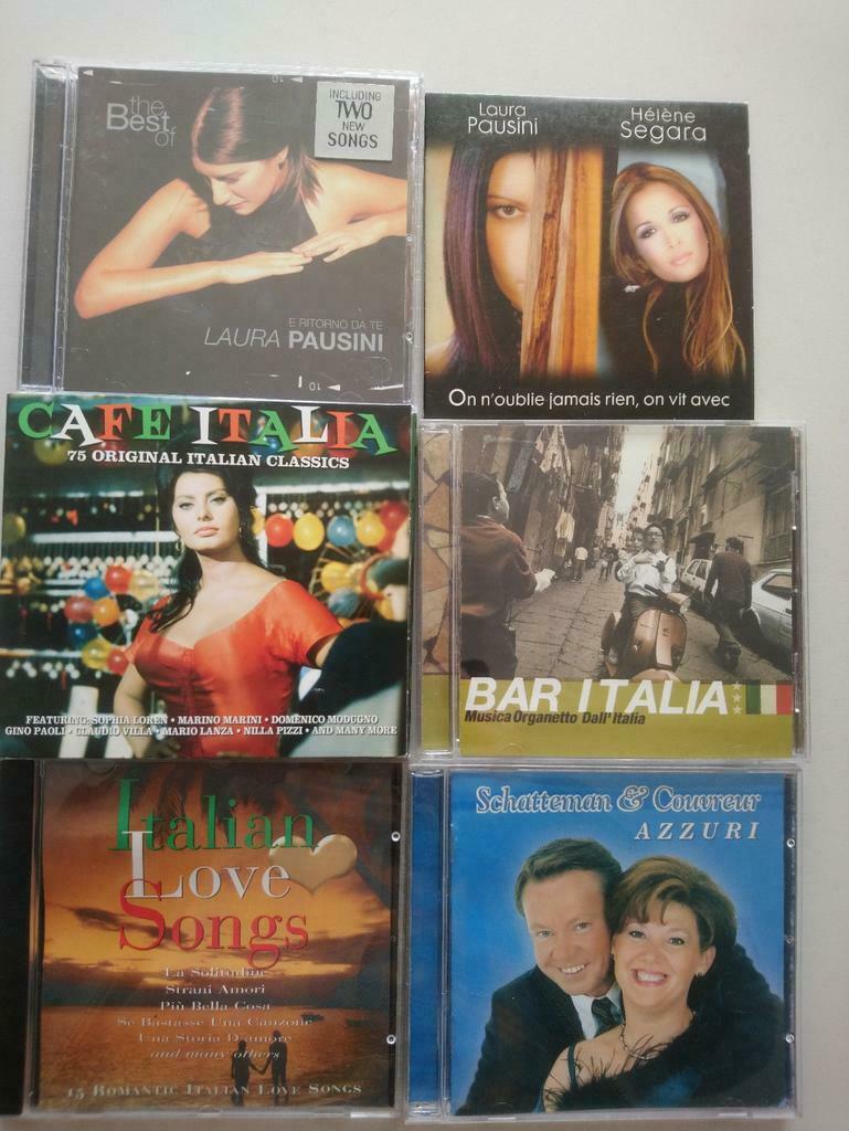4 CD's Italiaanse muziek, Enlèvement, Comme neuf