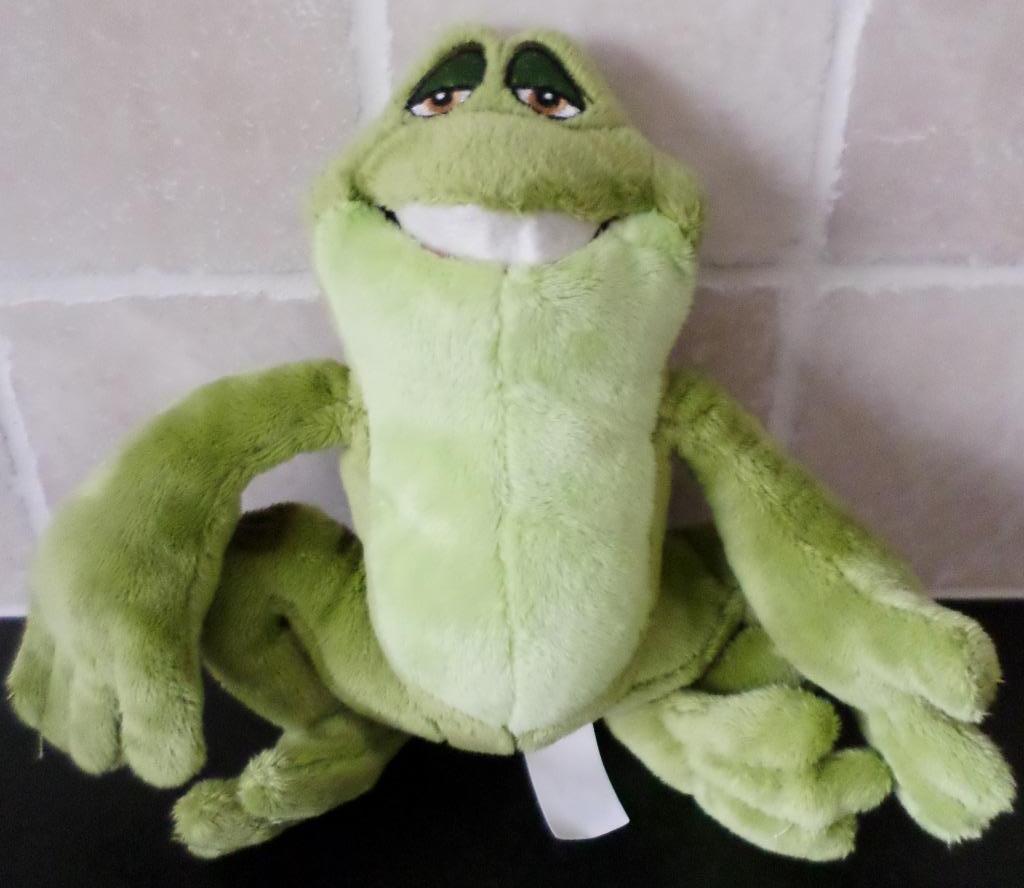 Disney Kikker Naveen knuffel., Enlèvement ou Envoi, Comme neuf, Peluche