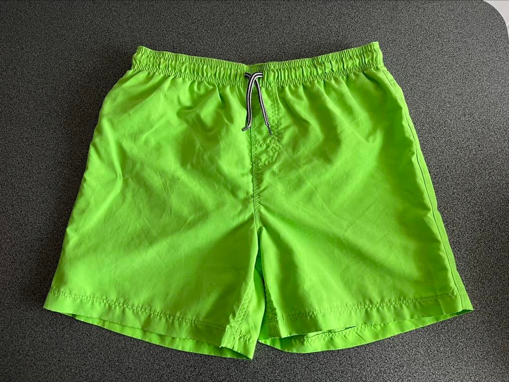 Fluogroene zwemshort Hema - maat 158/164, Enfants & Bébés, Vêtements enfant | Taille 158, Enlèvement ou Envoi, Hema, Garçon, Vêtements de sport ou Maillots de bain