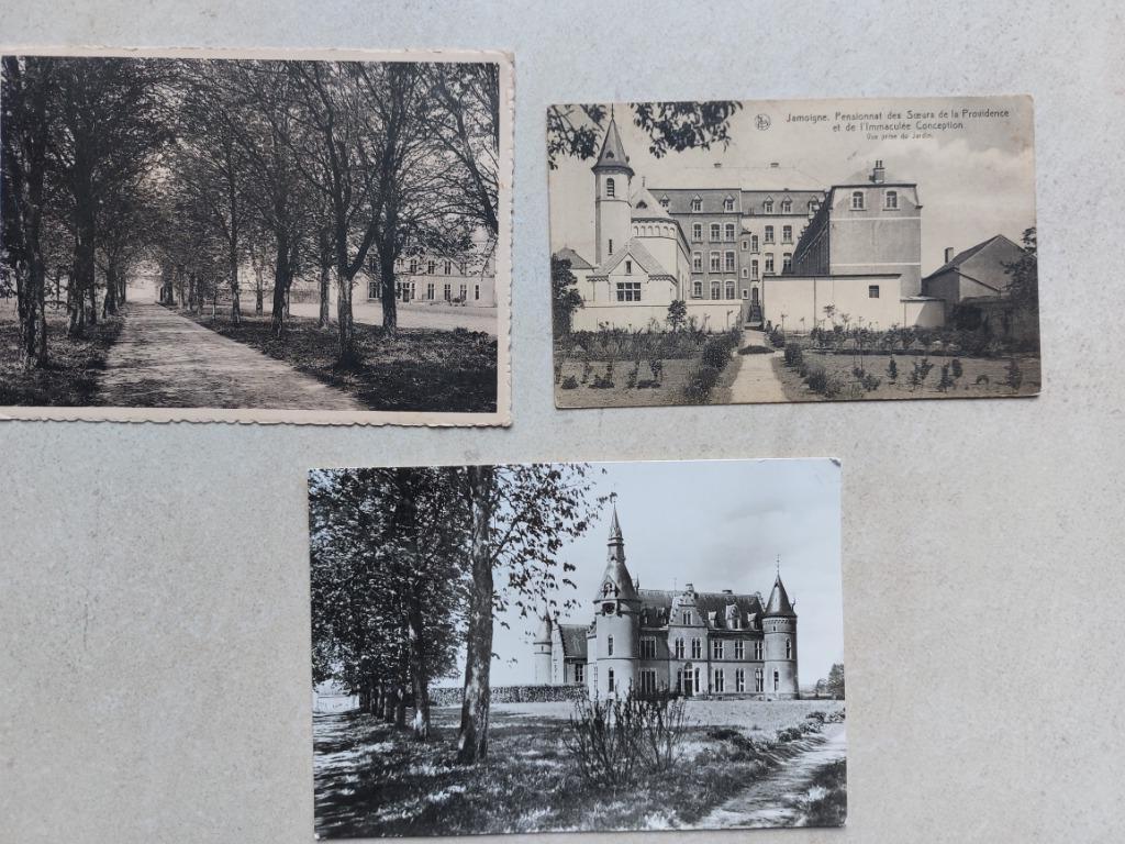 3 oude postkaarten Jamoigne, Envoi