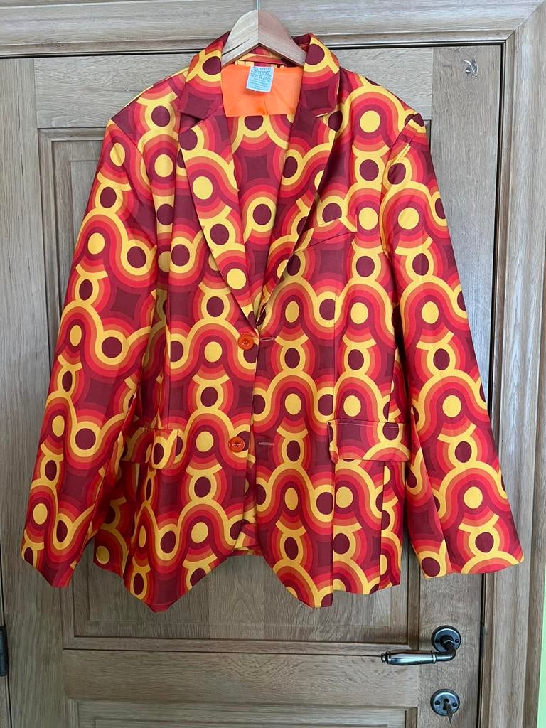 Carnaval kostuum volwassen retro, Ophalen of Verzenden, Nieuw, Maat 46/48 (XL) of groter, Kleding