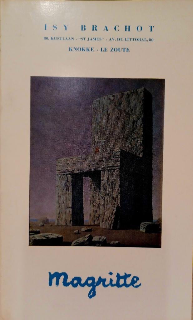 Exposition Magritte Isy Brachot Knokke 1971, Livres, Art & Culture | Arts plastiques, Enlèvement ou Envoi, Utilisé, Peinture et dessin