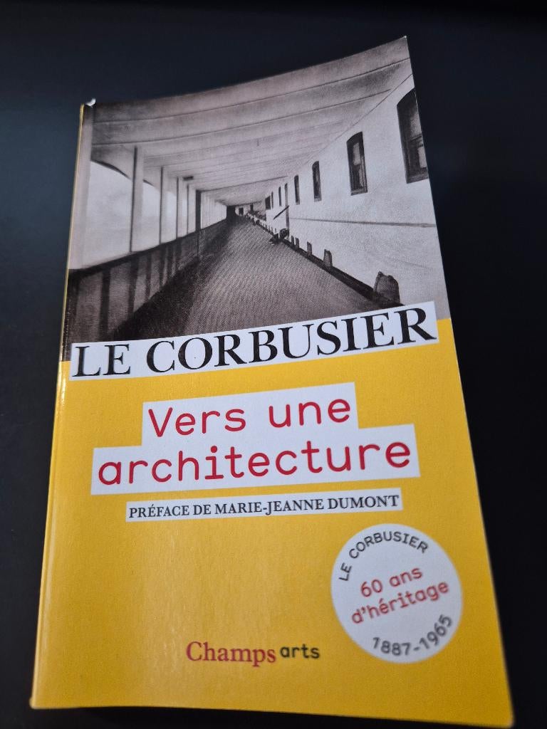 Le Corbusier boek: Op weg naar een architectuur, Ophalen, Gelezen