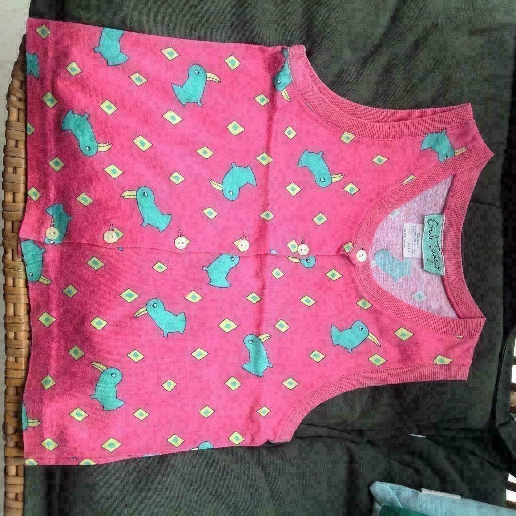 Vintage t-shirt Crab Tango maat 126 - 8 jaar, Kinderen en Baby's, Ophalen, Vintage