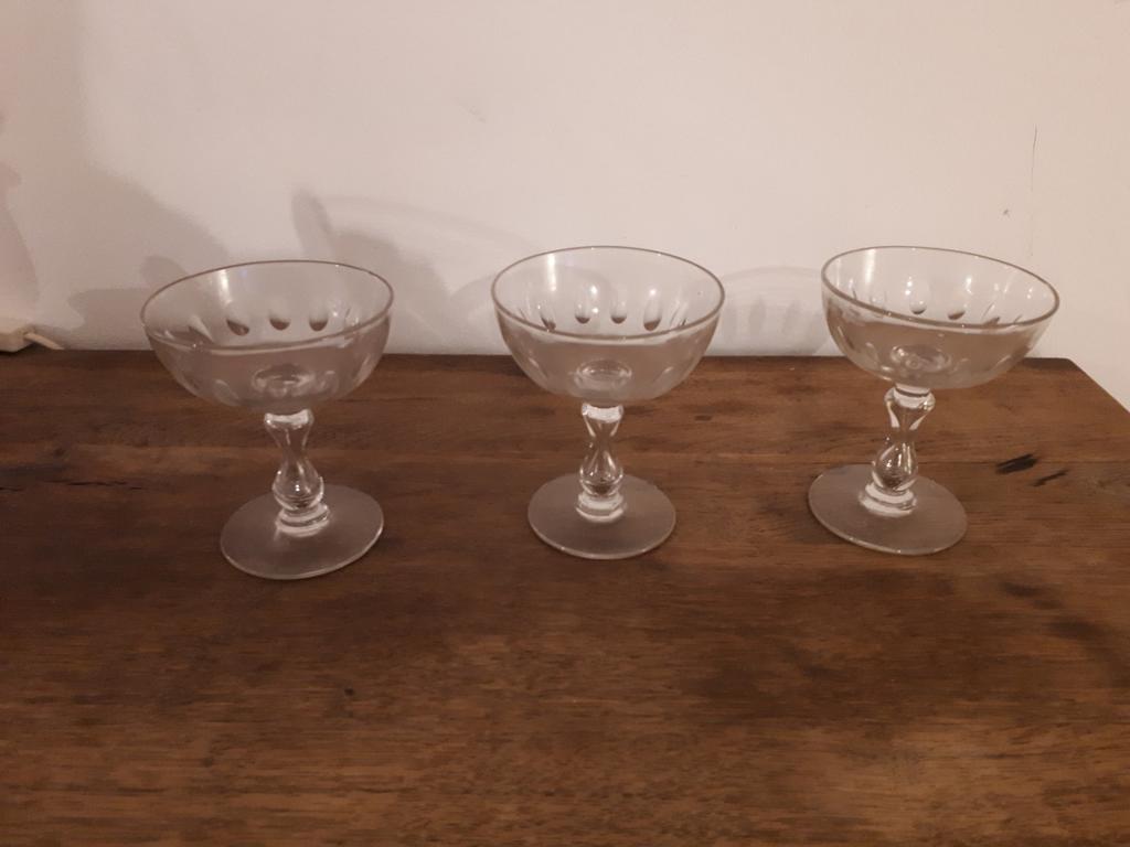 3 Coctail glazen, Ophalen of Verzenden, Zo goed als nieuw