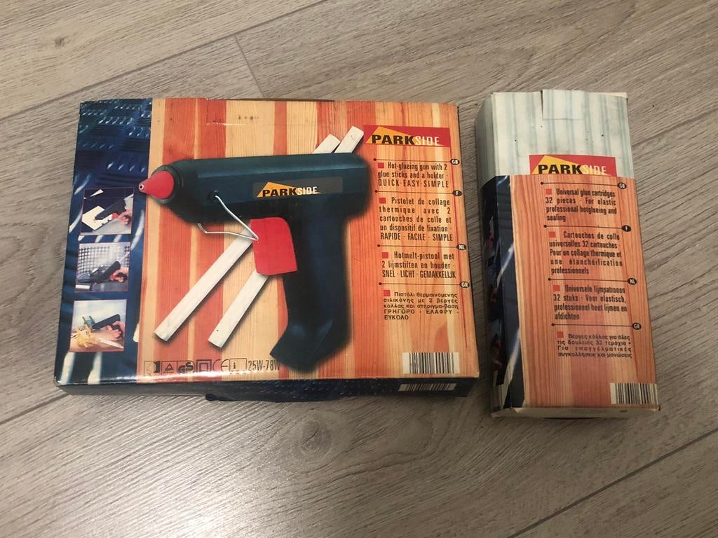 Pistolet à colle • Parkside • bricolage outil, Enlèvement, Comme neuf