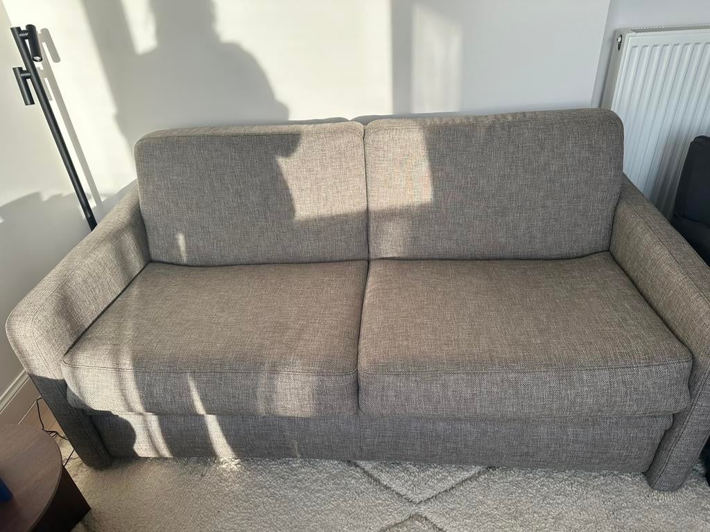 Uittrekbare zetel naar slaapbed, Ophalen, 150 tot 200 cm, Tweepersoons, 75 tot 100 cm
